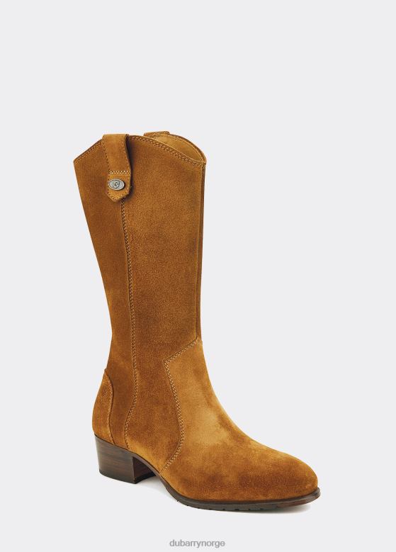 Dubarry kvinner portobello støvel i skinnsåle 8ZDB8583 fottøy kamel