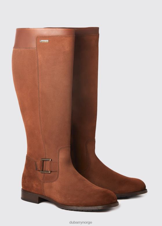 Dubarry kvinner støvel med limerick skinnsåle 8ZDB8656 fottøy russet