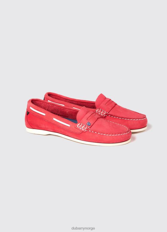 Dubarry kvinner belize dekk sko 8ZDB8530 fottøy korall