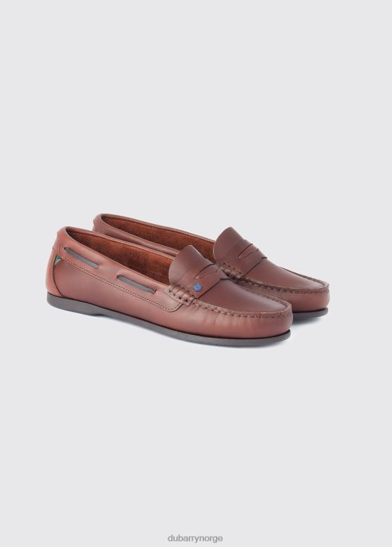 Dubarry kvinner belize dekk sko 8ZDB854 fottøy mahogni