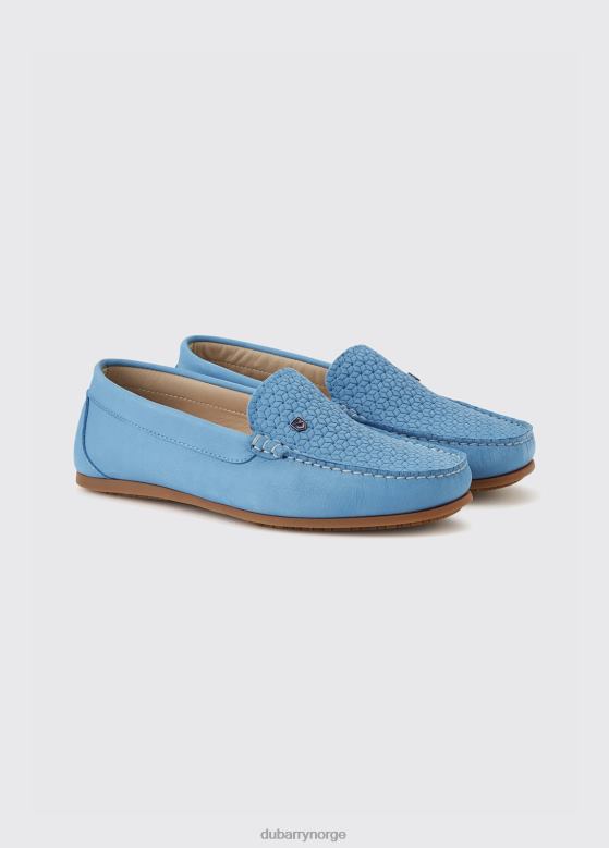 Dubarry kvinner cannes loafer 8ZDB8667 fottøy blå tåke