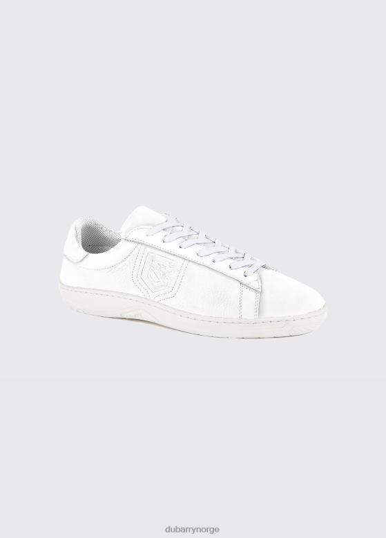 Dubarry kvinner portofino dekksko 8ZDB890 fottøy hvit