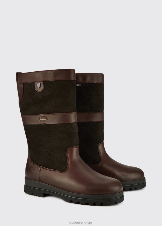 Dubarry kvinner donegal countrystøvel 8ZDB8119 fottøy svart brun