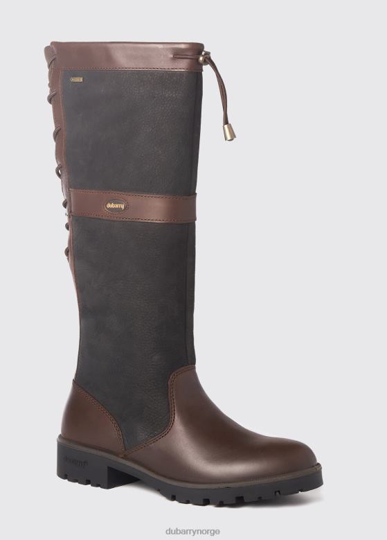 Dubarry kvinner glanmire countrystøvel 8ZDB857 fottøy svart brun