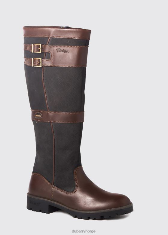 Dubarry kvinner longford landsstøvel 8ZDB864 fottøy svart brun