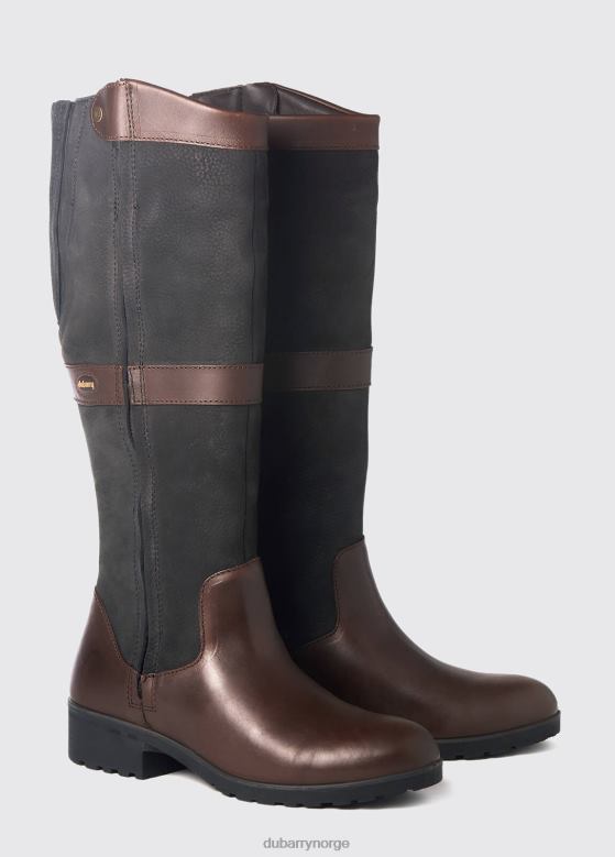 Dubarry kvinner sligo countrystøvel 8ZDB833 fottøy svart brun