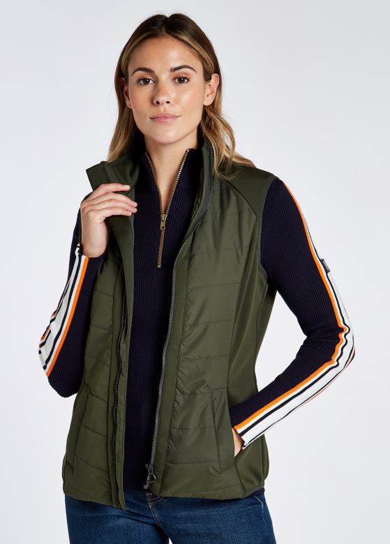 Dubarry kvinner foyle gilet 8ZDB8705 klær pesto