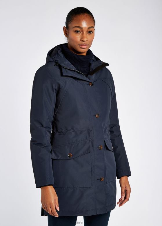 Dubarry kvinner sandford parka 8ZDB8266 klær marinen