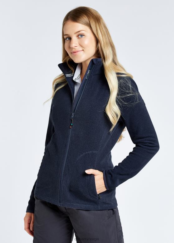 Dubarry kvinner sicilia fleece med full glidelås 8ZDB8206 klær marinen