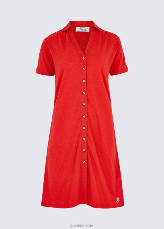 Dubarry kvinner druid skjortekjole 8ZDB8679 klær kardinal