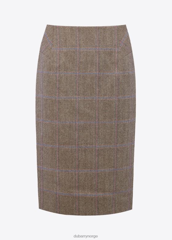 Dubarry kvinner bregne tweed skjørt 8ZDB8513 klær trerose