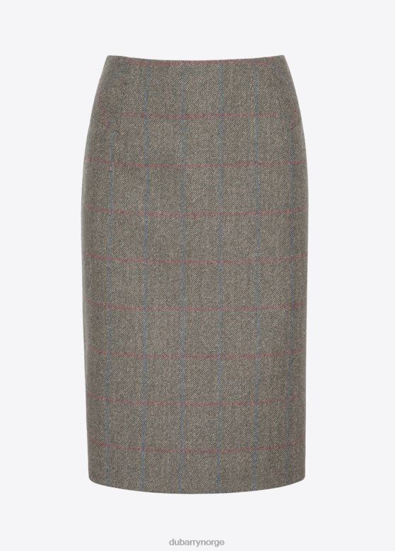 Dubarry kvinner bregne tweed skjørt 8ZDB8702 klær mose