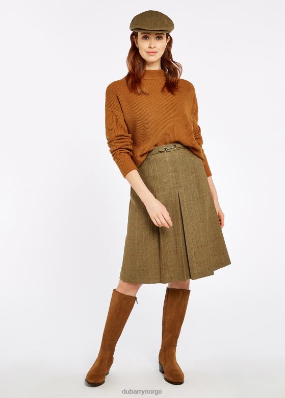Dubarry kvinner tweedskjørt i gran 8ZDB8552 klær alm