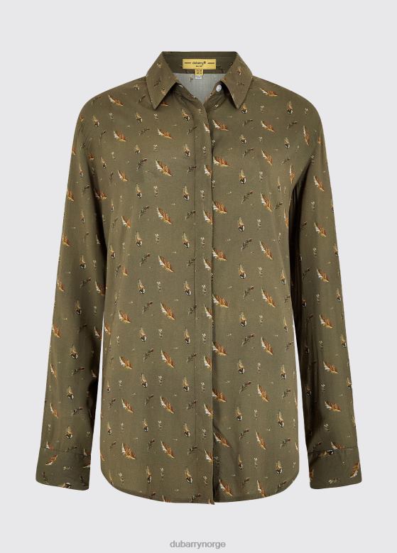 Dubarry kvinner frukthageskjorte 8ZDB8775 klær mørkegrønn