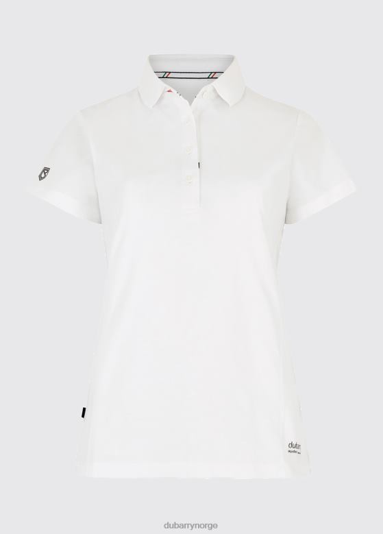 Dubarry kvinner martinique kortermet polo 8ZDB8293 klær hvit