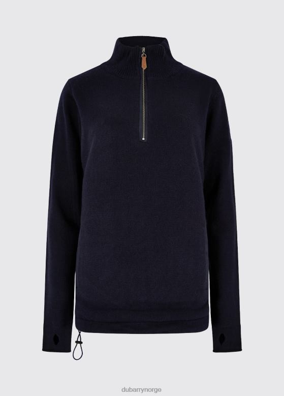 Dubarry kvinner Morrisey genser med glidelås 8ZDB8221 klær marinen