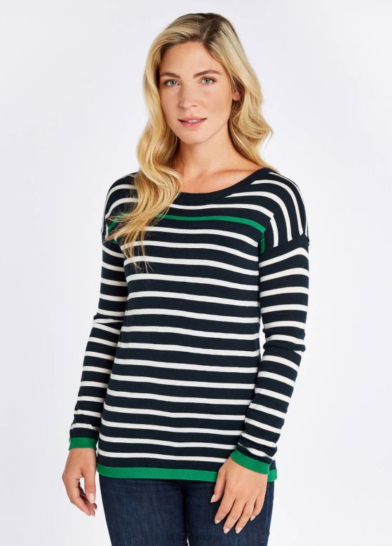 Dubarry kvinner leixlip genser 8ZDB8561 klær marine multi