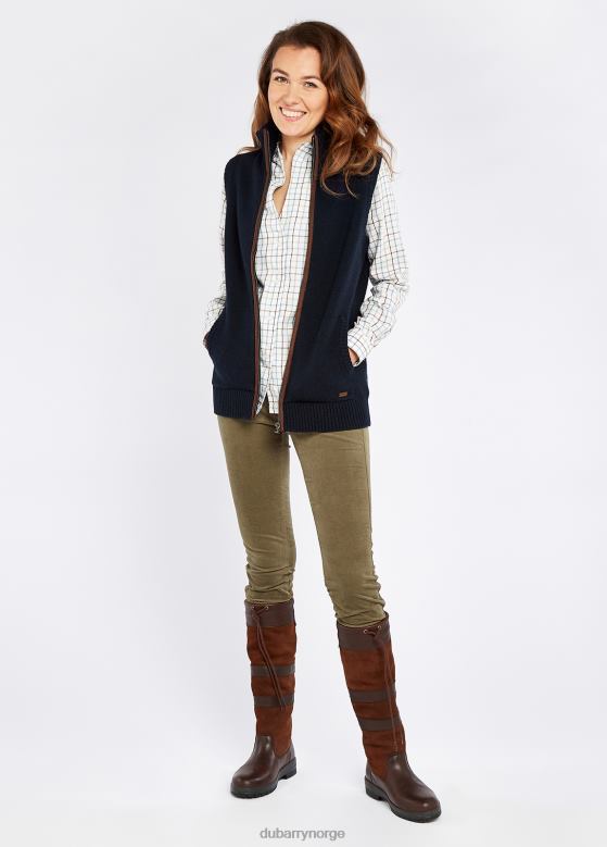 Dubarry kvinner sheedy strikket bodywarmer 8ZDB8194 klær marinen