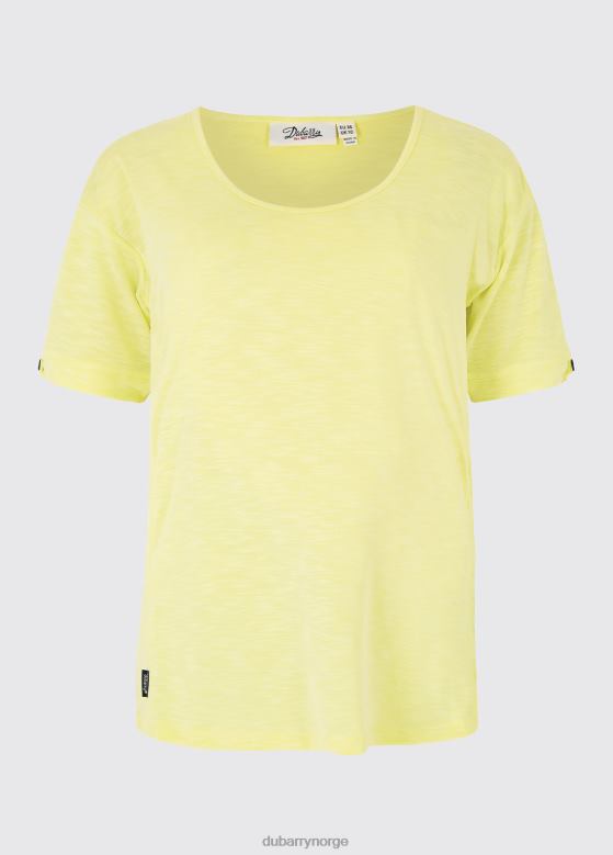 Dubarry kvinner cloyne kortermet topp 8ZDB8152 klær sitrus