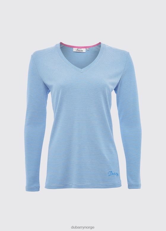 Dubarry kvinner portumna langermet topp 8ZDB8728 klær blå