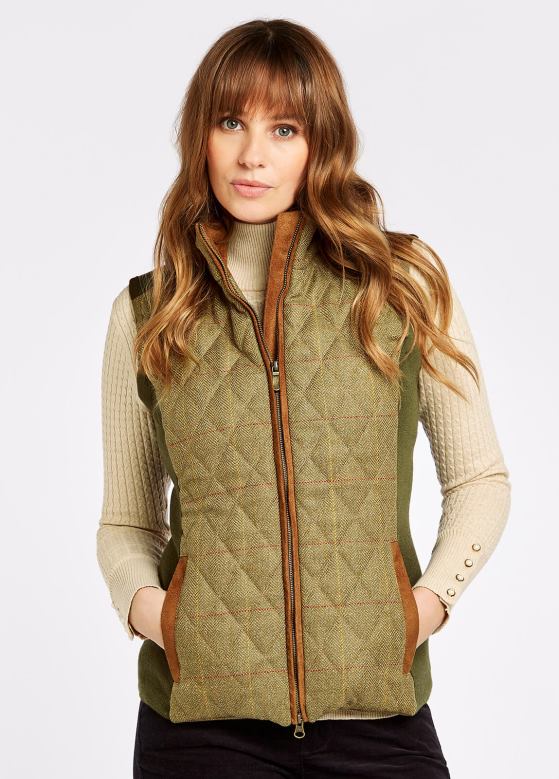 Dubarry kvinner einer tweed gilet 8ZDB8532 klær alm