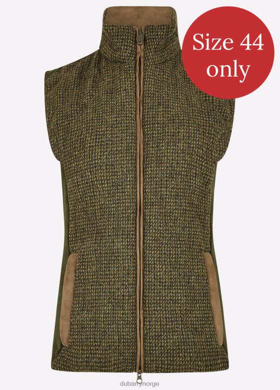 Dubarry kvinner einer tweed gilet 8ZDB8554 klær hede