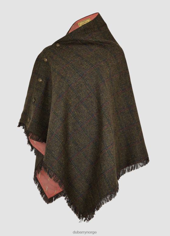 Dubarry kvinner hasseltre tweed poncho 8ZDB8175 klær hemlock