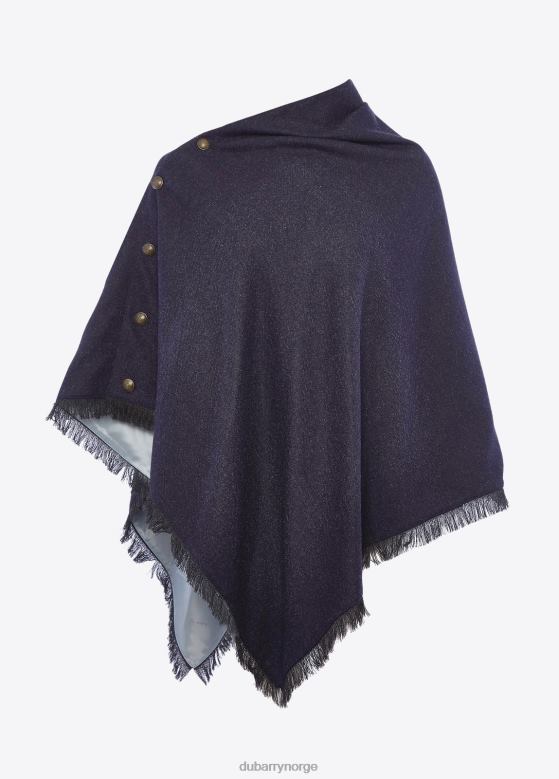 Dubarry kvinner hasseltre tweed poncho 8ZDB8207 klær marinen
