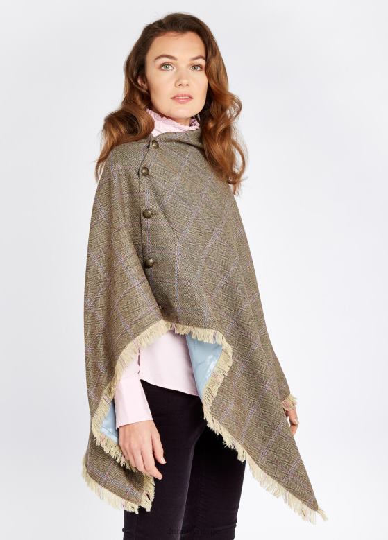 Dubarry kvinner hasseltre tweed poncho 8ZDB8273 klær trerose