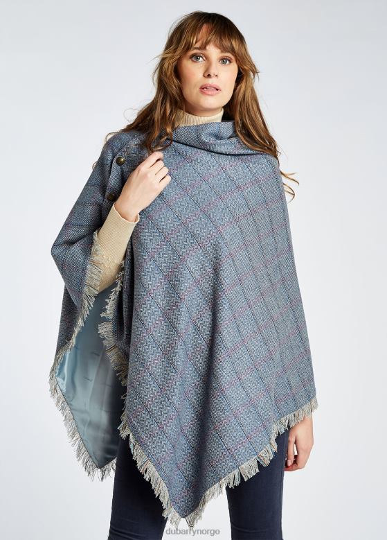 Dubarry kvinner hasseltre tweed poncho 8ZDB8284 klær demin dis
