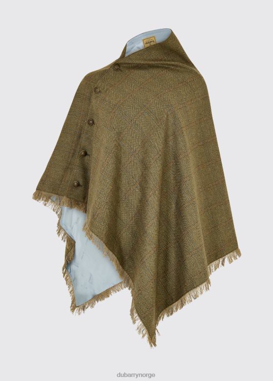 Dubarry kvinner hasseltre tweed poncho 8ZDB8523 klær eikenøtt