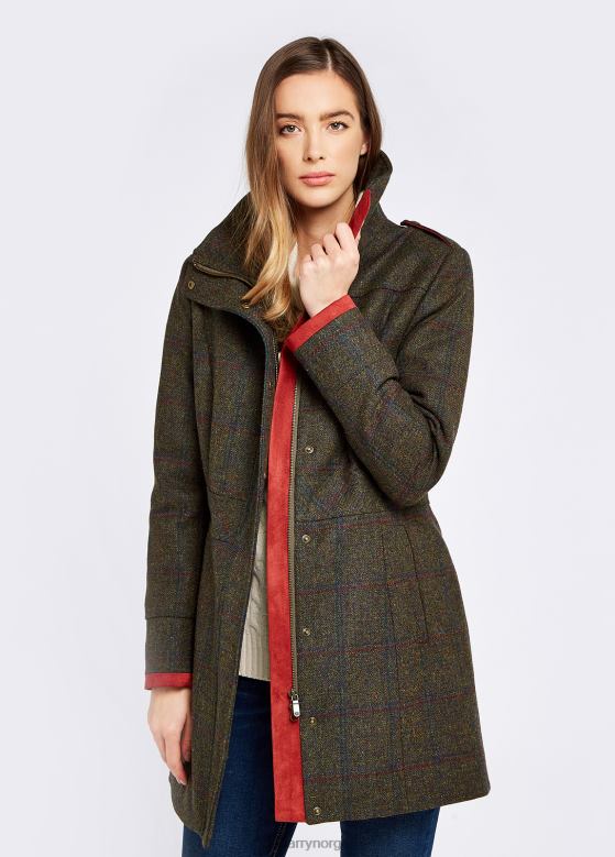 Dubarry kvinner hedgerow tweed kåpe 8ZDB8202 klær hemlock