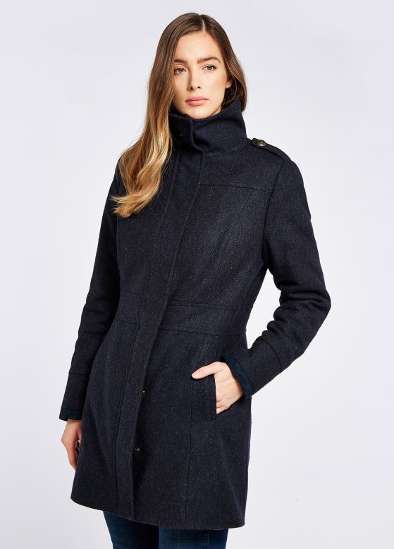 Dubarry kvinner hedgerow tweed kåpe 8ZDB8248 klær marinen