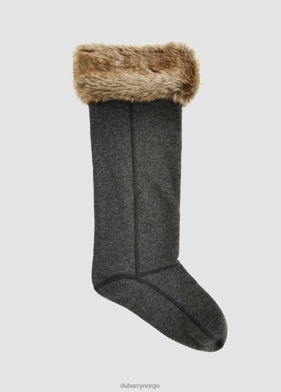 Dubarry kvinner raftery støvelinner i fuskepels 8ZDB8323 tilbehør chinchilla