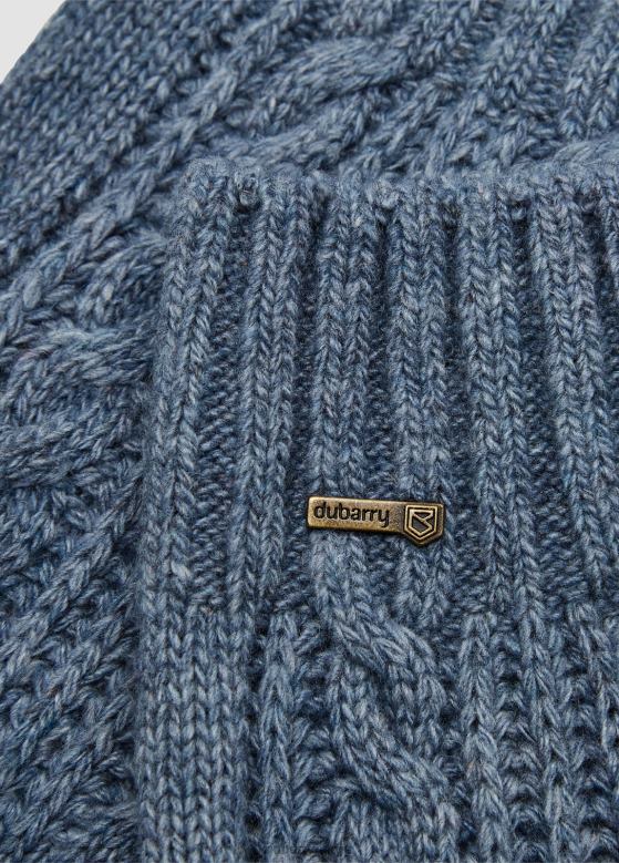 Dubarry kvinner tory strikkede hansker 8ZDB8738 tilbehør skiferblå