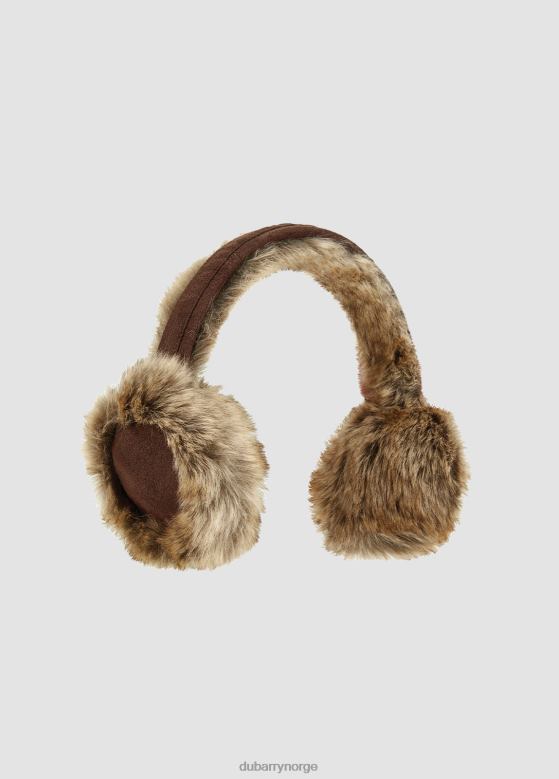 Dubarry kvinner hillcrest øreklokker i fuskepels 8ZDB8430 tilbehør chinchilla