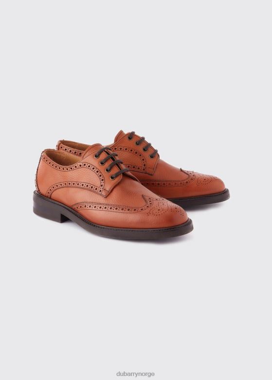 Dubarry menn derry goodyear brogue sko 8ZDB8902 fottøy tan