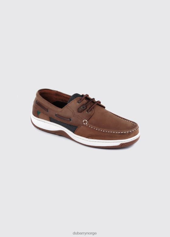 Dubarry menn regatta extrafit dekksko 8ZDB8852 fottøy esel brun