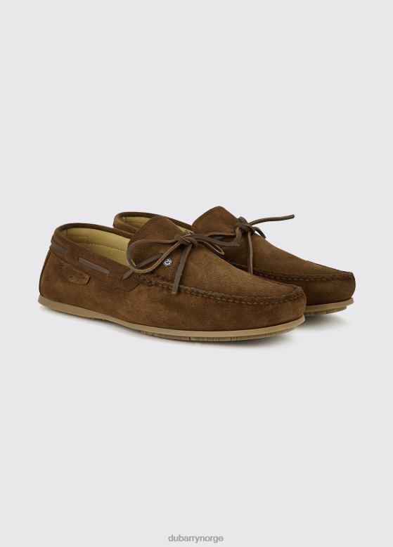 Dubarry menn shearwater loafer 8ZDB8859 fottøy tobakk