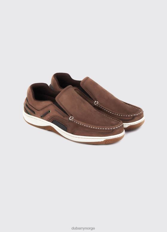 Dubarry menn yacht loafer 8ZDB8908 fottøy esel brun