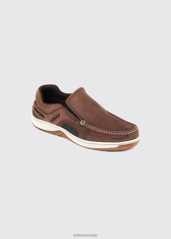 Dubarry menn yacht loafer 8ZDB8908 fottøy esel brun
