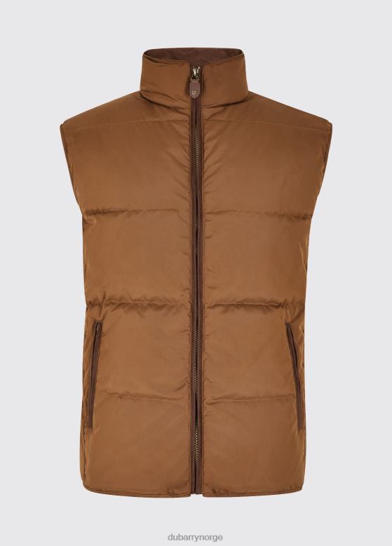 Dubarry menn Greystown dunfylt gilet 8ZDB8993 klær valnøtt