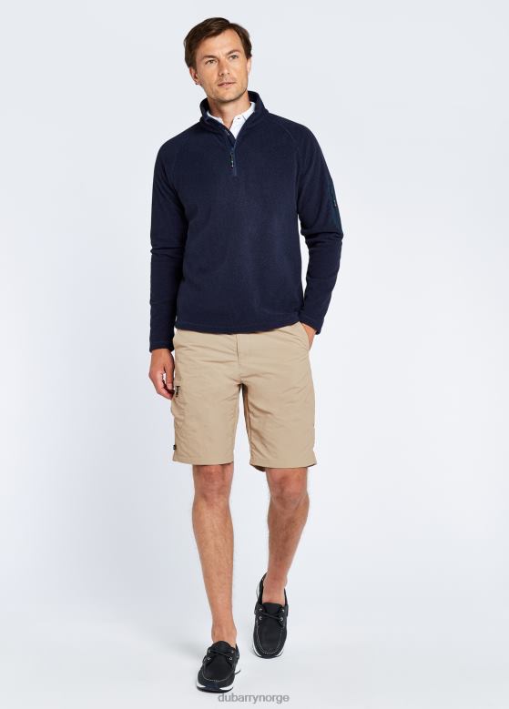 Dubarry menn monaco fleece med kvart glidelås 8ZDB8986 klær marinen