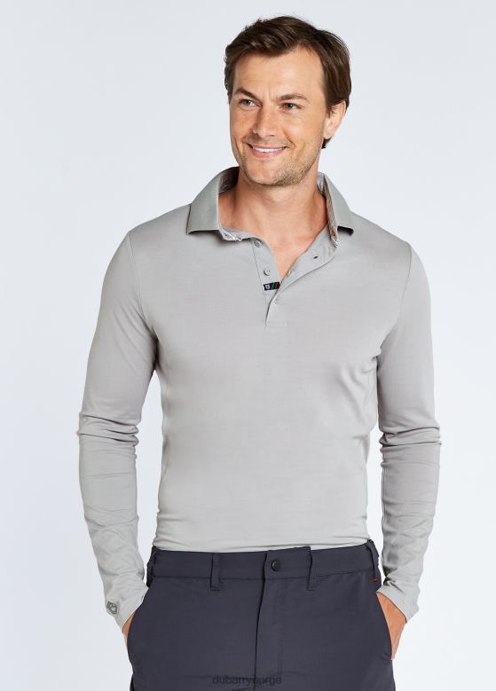 Dubarry menn freshford langermet polo 8ZDB81027 klær platina