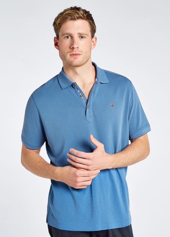 Dubarry menn ormsby polo 8ZDB81198 klær denim