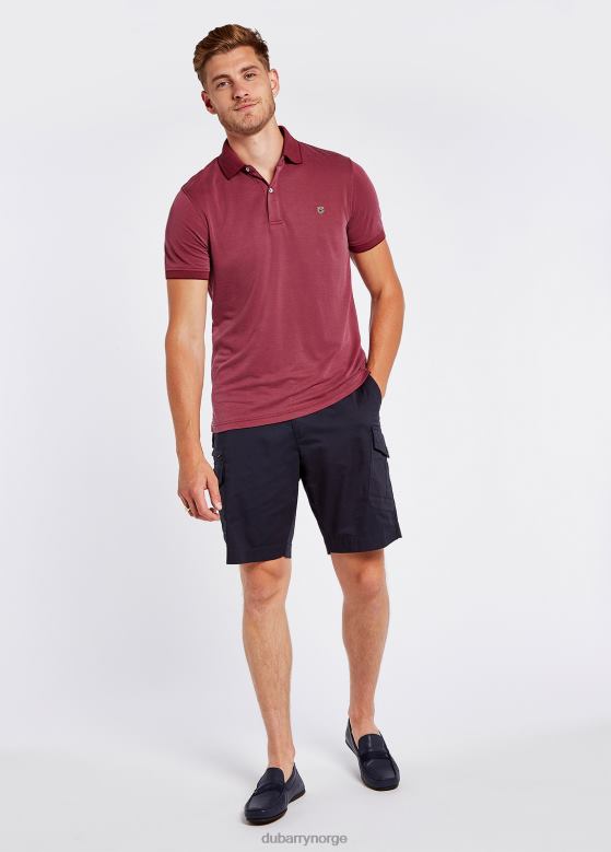 Dubarry menn sweeney polo 8ZDB8931 klær rubin