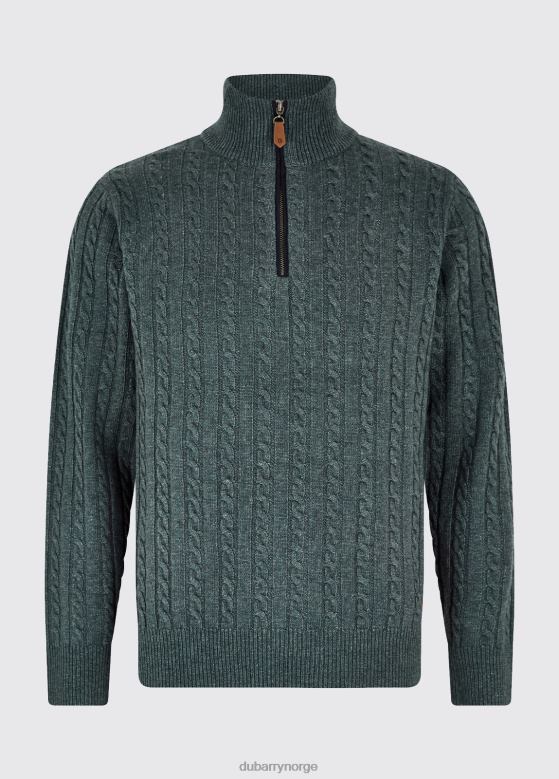 Dubarry menn cronin genser med glidelås 8ZDB81100 klær mørk rullestein