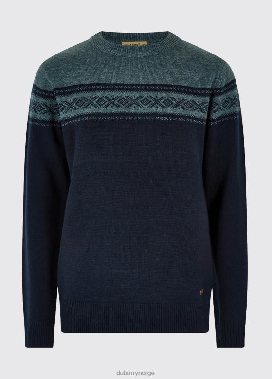 Dubarry menn longley genser med rund hals 8ZDB81188 klær marinen