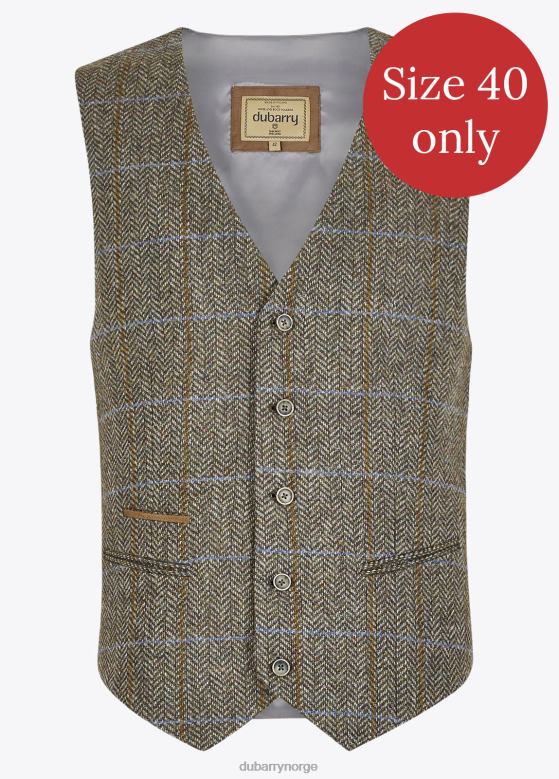 Dubarry menn ballyshannon vest i tweed 8ZDB81131 klær trebine