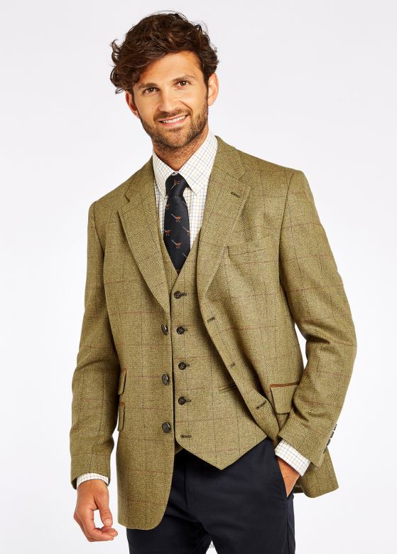 Dubarry menn rockingham jakke i tweed 8ZDB81095 klær Strand tre
